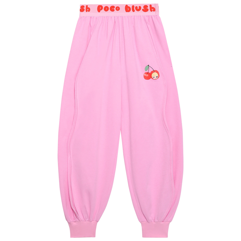 Lucky Cherry Quick-Dry Joggers by Poco Blush