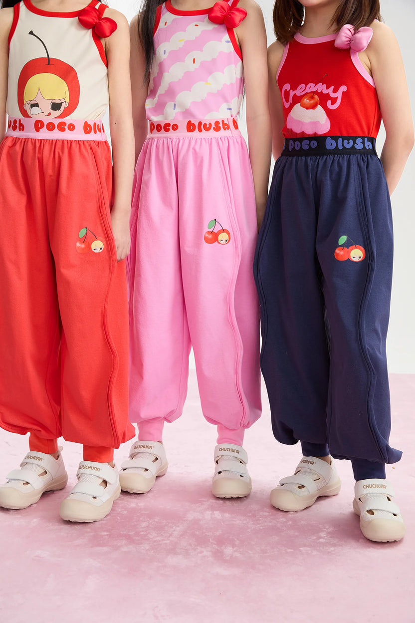 Poco Blush Lucky Cherry Quick-Dry Joggers
