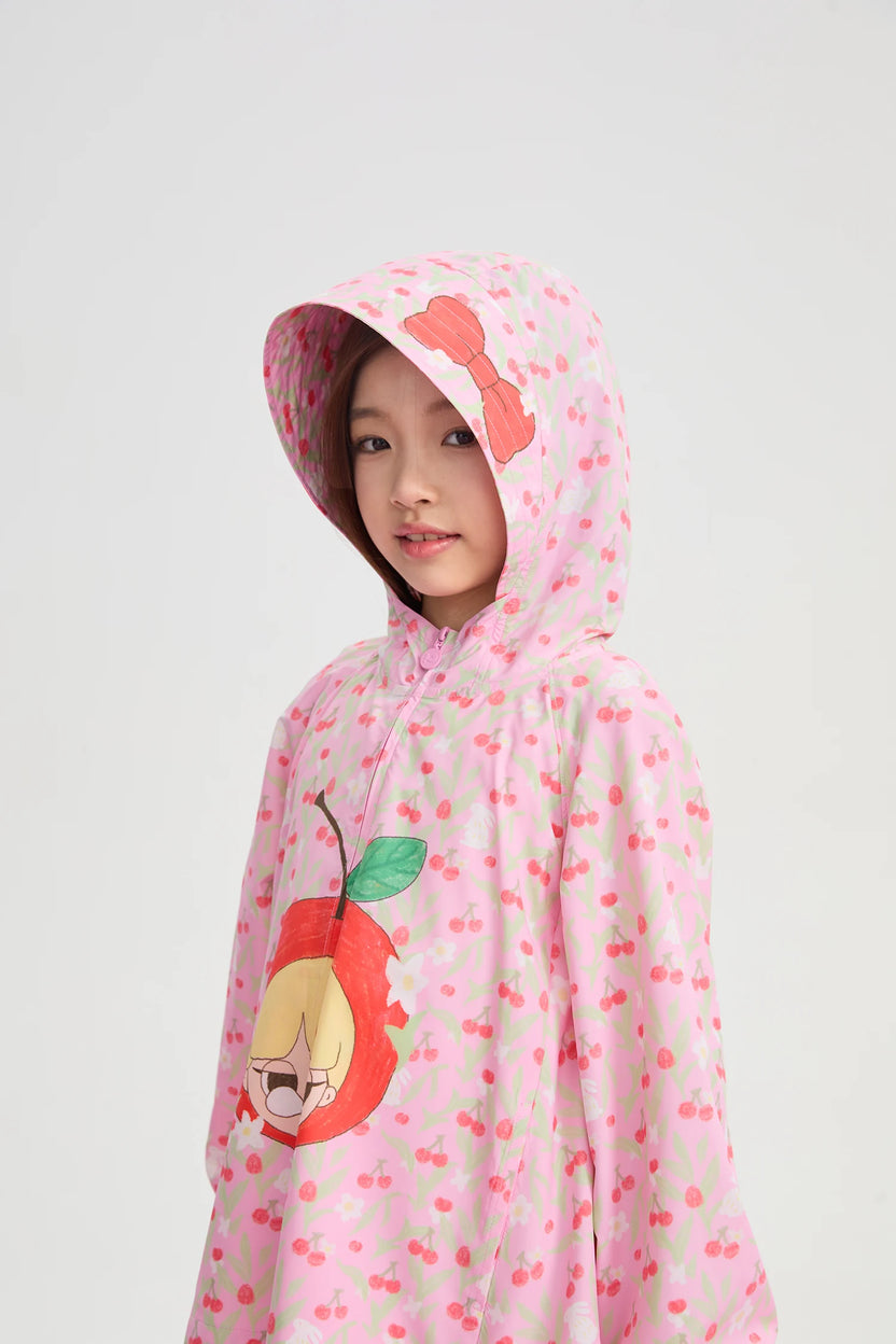 Cherry Blossom Sea Dope-Dyed Lightweight Hooded Jacket by Poco Blush, image 8