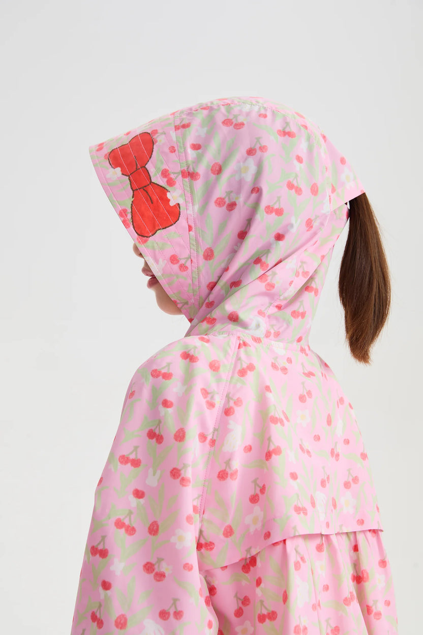 Cherry Blossom Sea Dope-Dyed Lightweight Hooded Jacket by Poco Blush, image 13