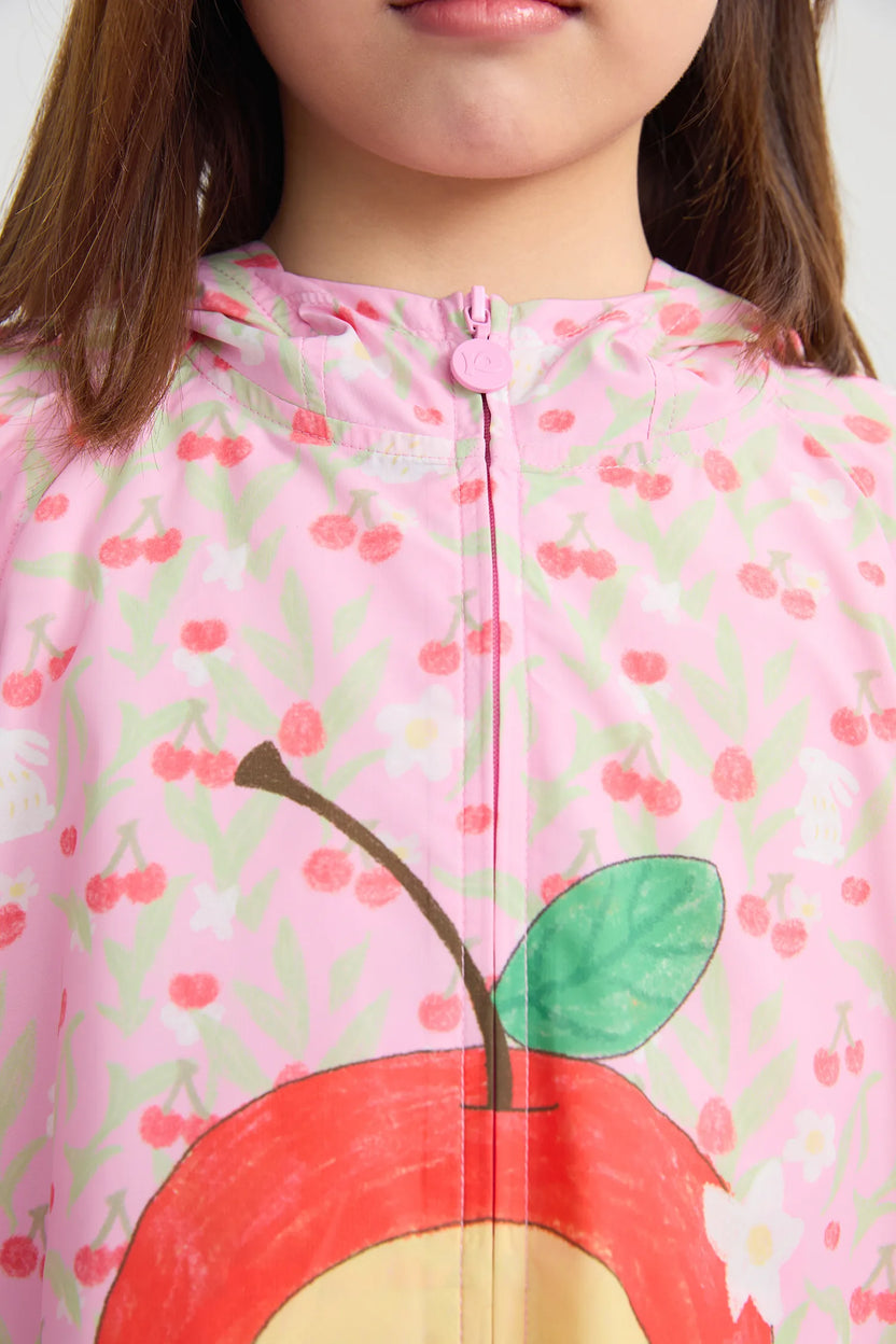 Cherry Blossom Sea Dope-Dyed Lightweight Hooded Jacket by Poco Blush, image 10