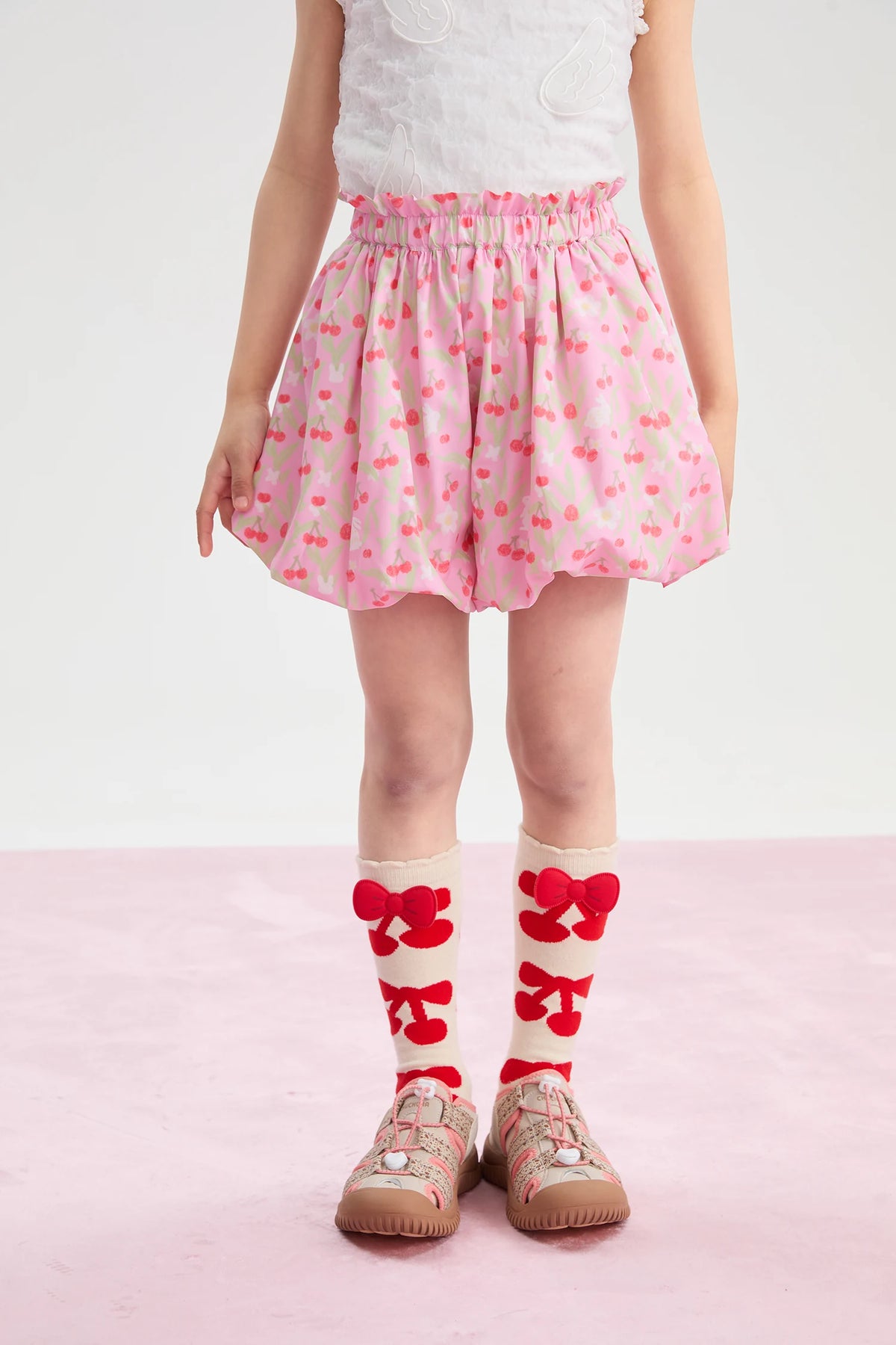 Cherry Blossom Sea Bubble Shorts by Poco Blush, image 2
