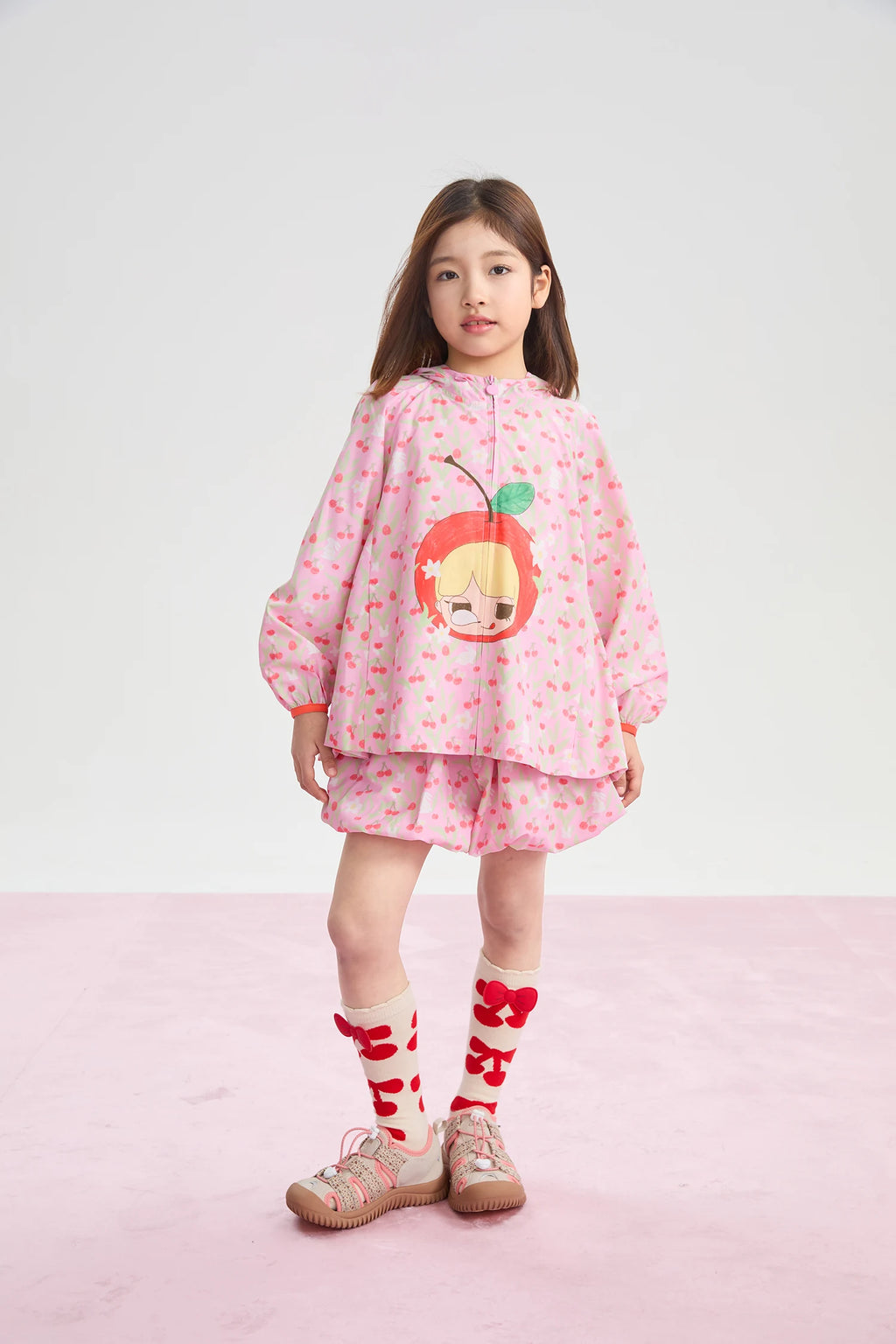 Cherry Blossom Sea Bubble Shorts by Poco Blush, image 8