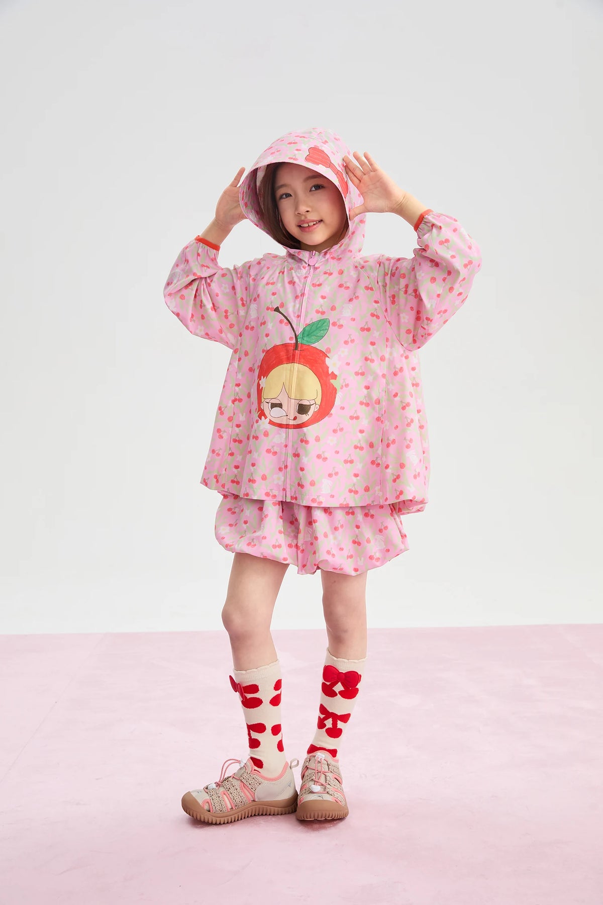 Cherry Blossom Sea Bubble Shorts by Poco Blush, image 5