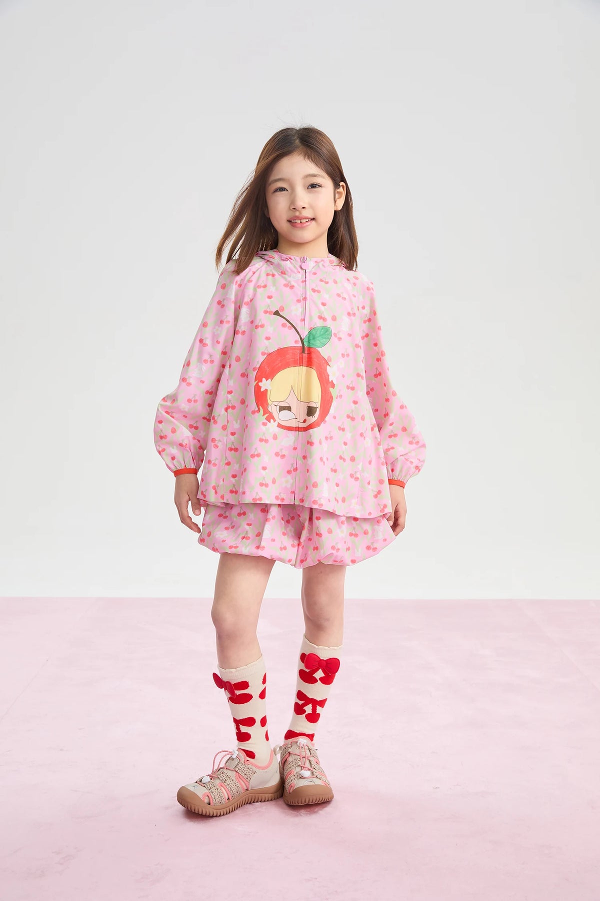 Cherry Blossom Sea Bubble Shorts by Poco Blush, image 4