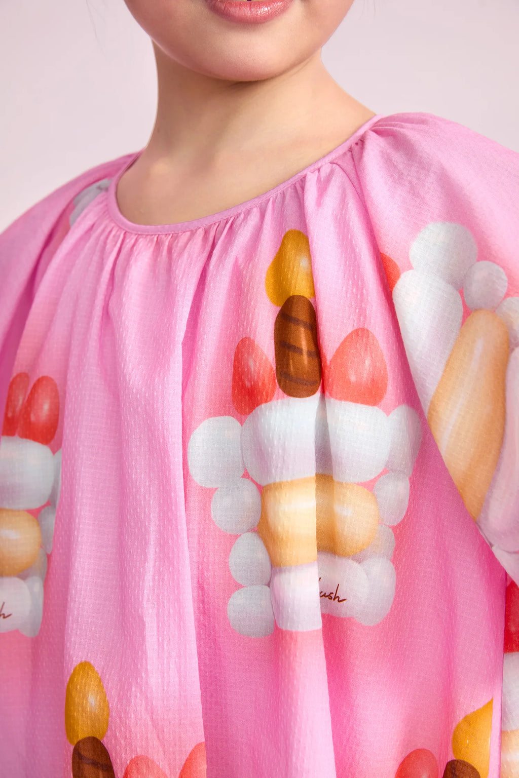 Balloon Cake Printed Dress by Poco Blush, image 11