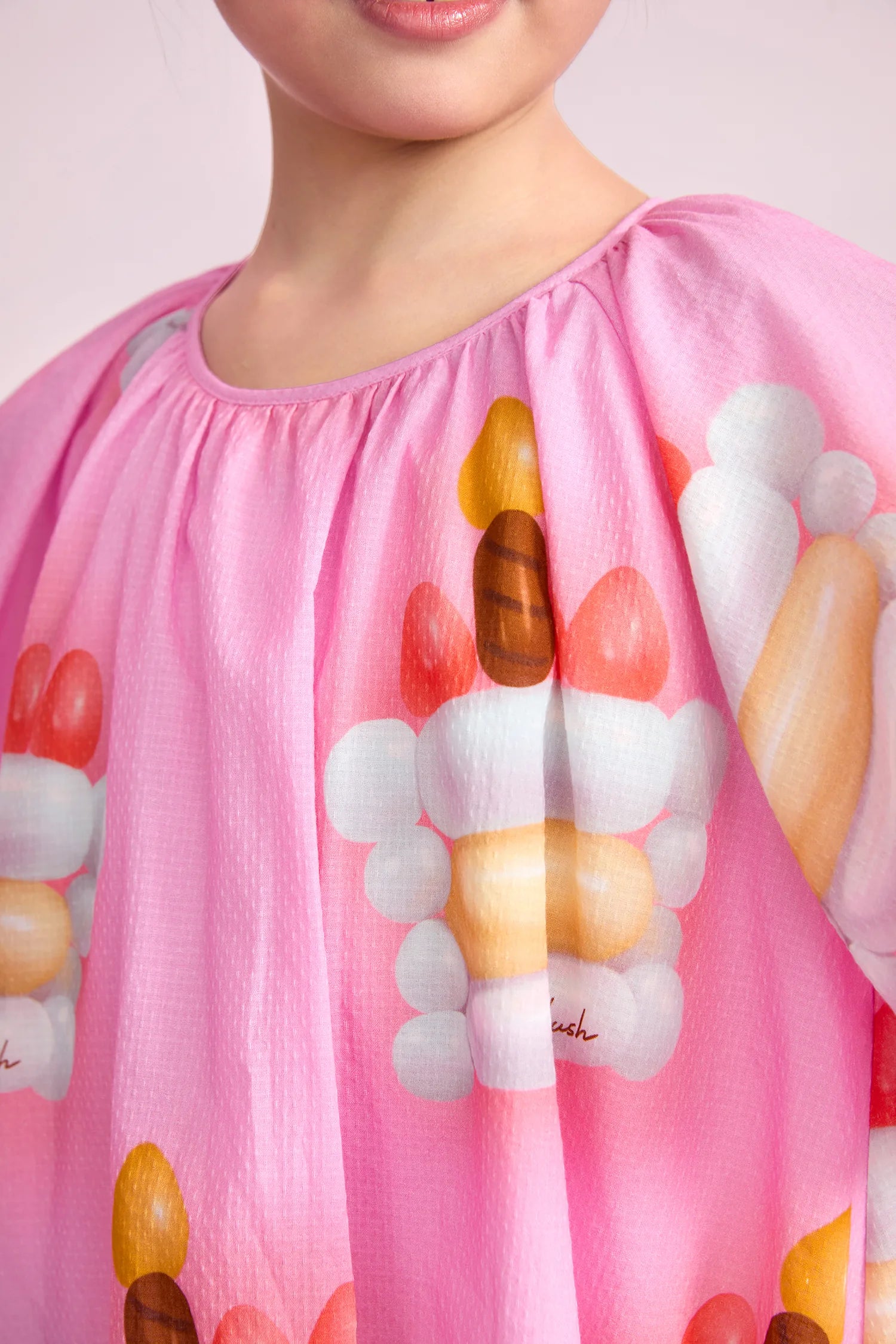 Balloon Cake Printed Dress by Poco Blush, image 11
