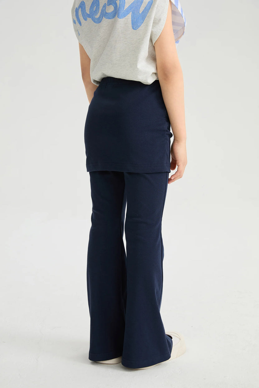 Kitty Warrior Layered Flared Trousers by Poco Blush, image 5