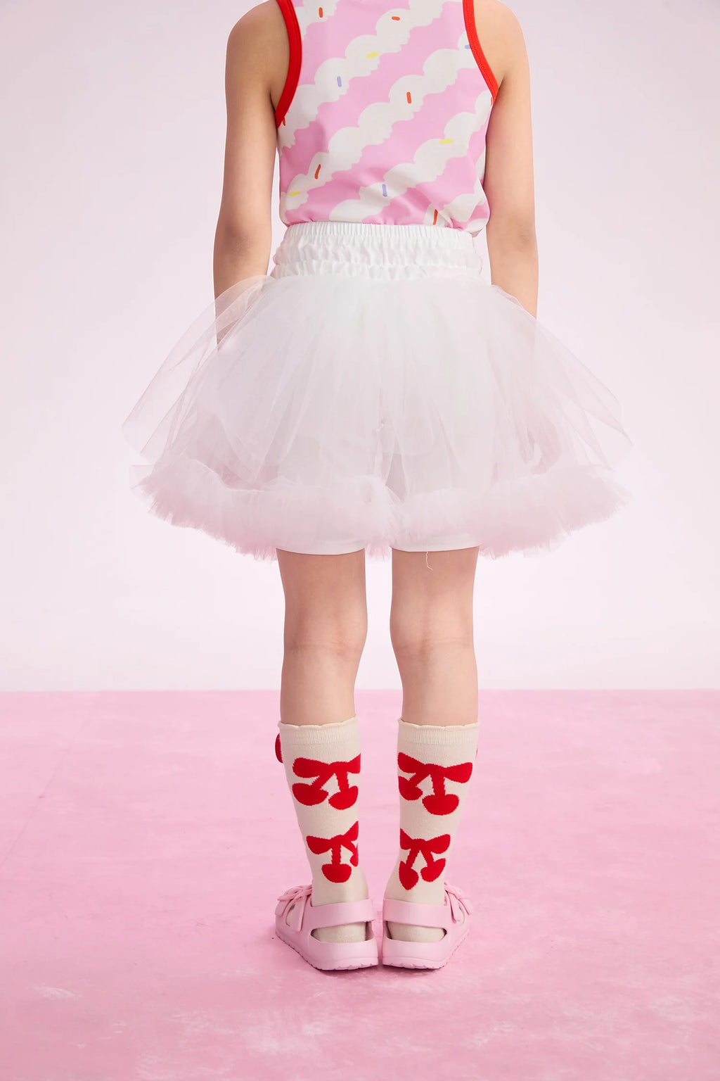 Poco Blush Lucky Cherry Tulle Ballet Skirt