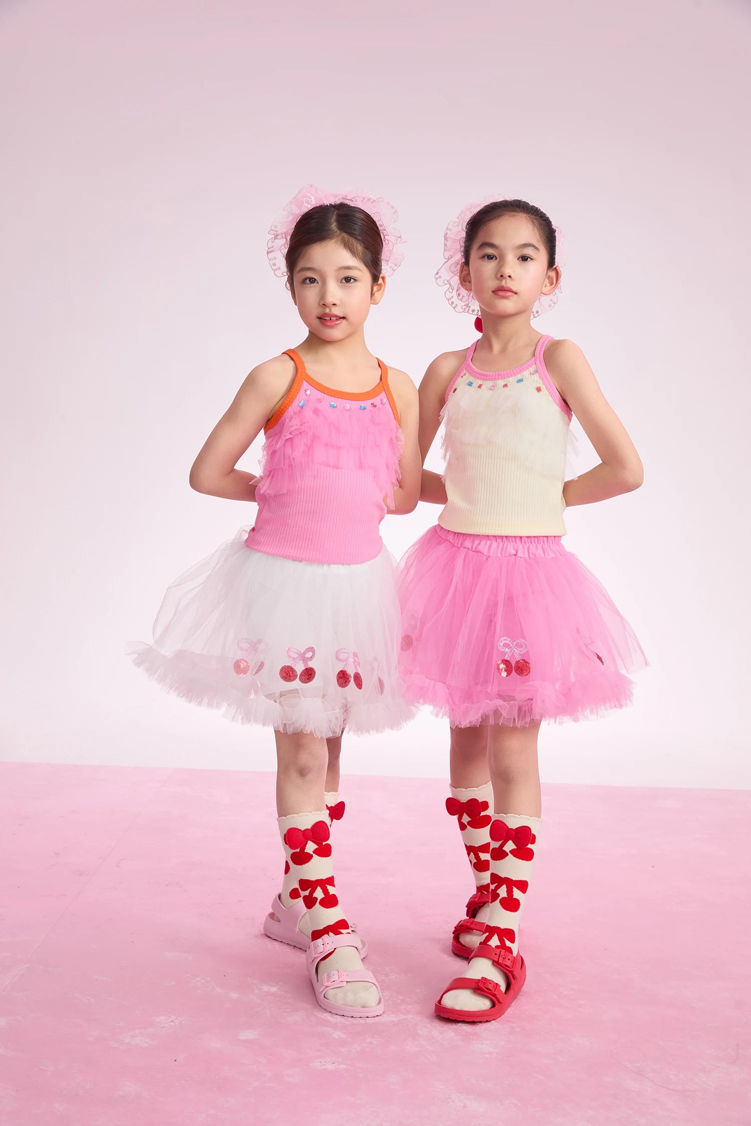 Poco Blush Lucky Cherry Tulle Ballet Skirt