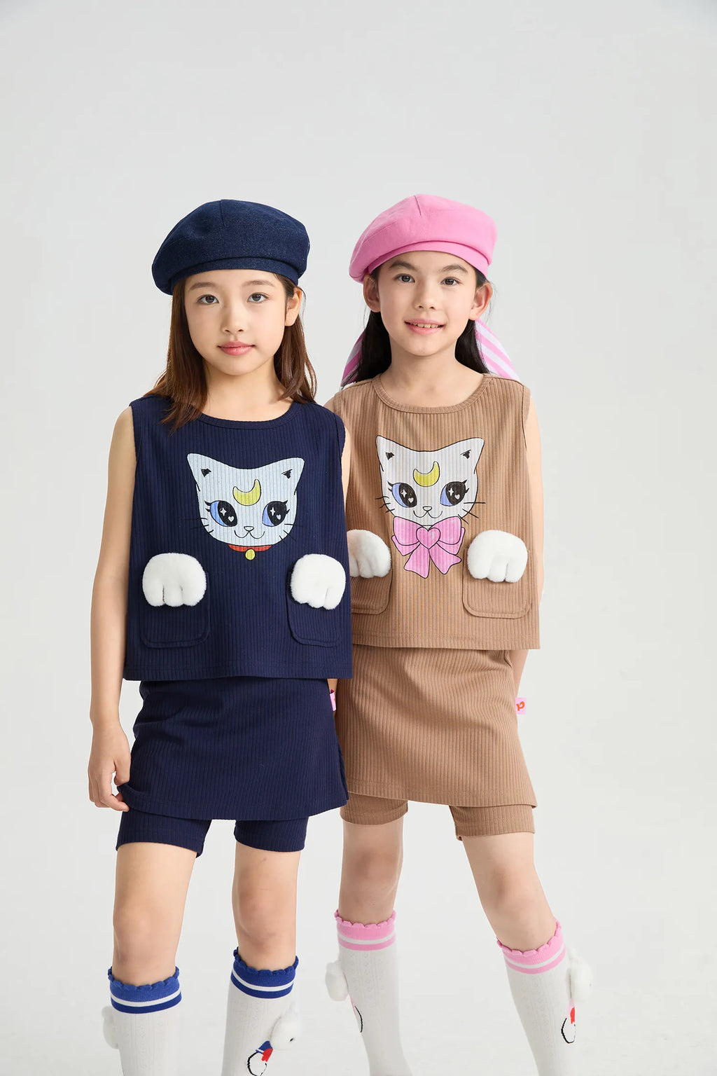Poco Blush Kitty Warrior Sailor Beret