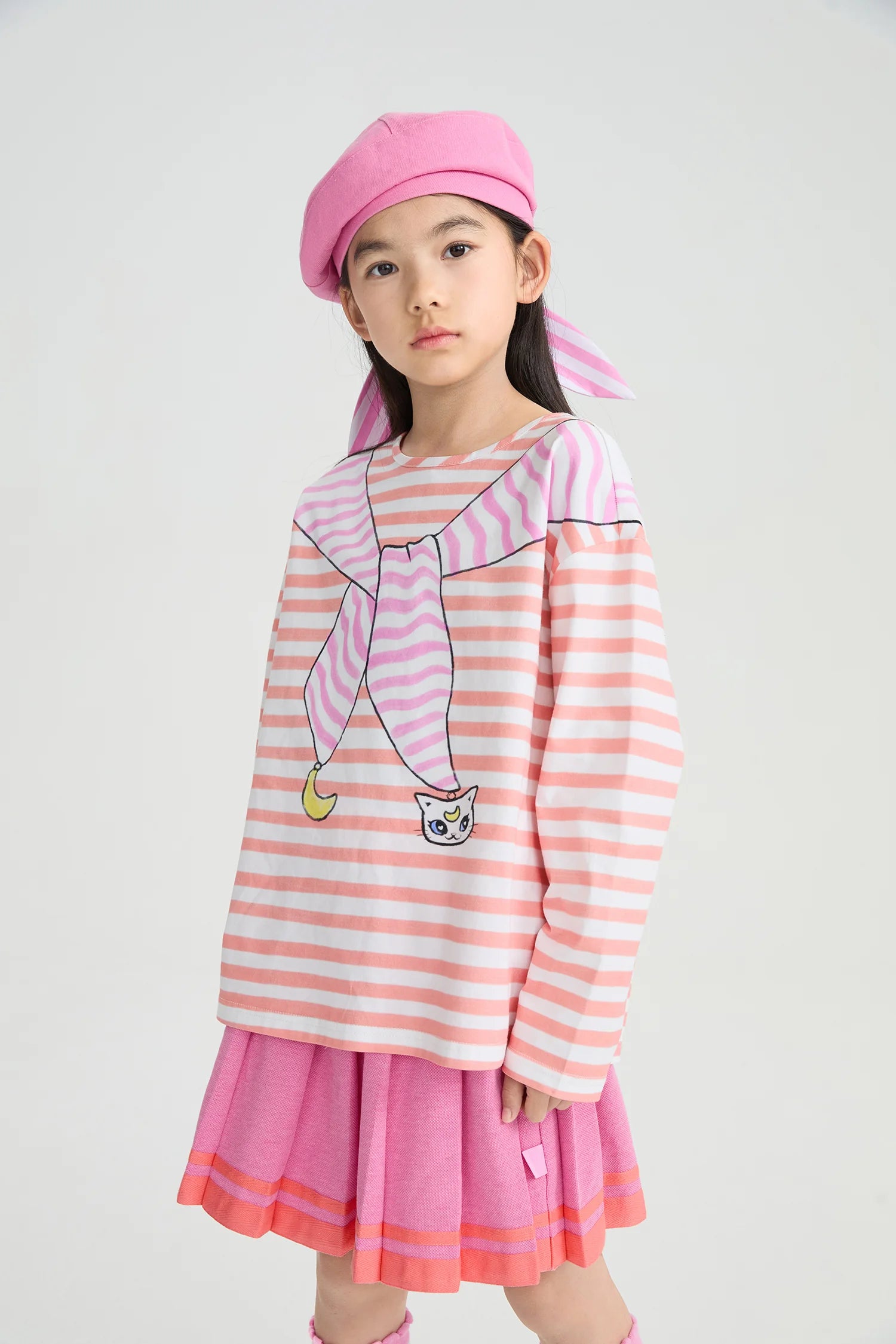 Poco Blush Kitty Warrior Sailor Beret