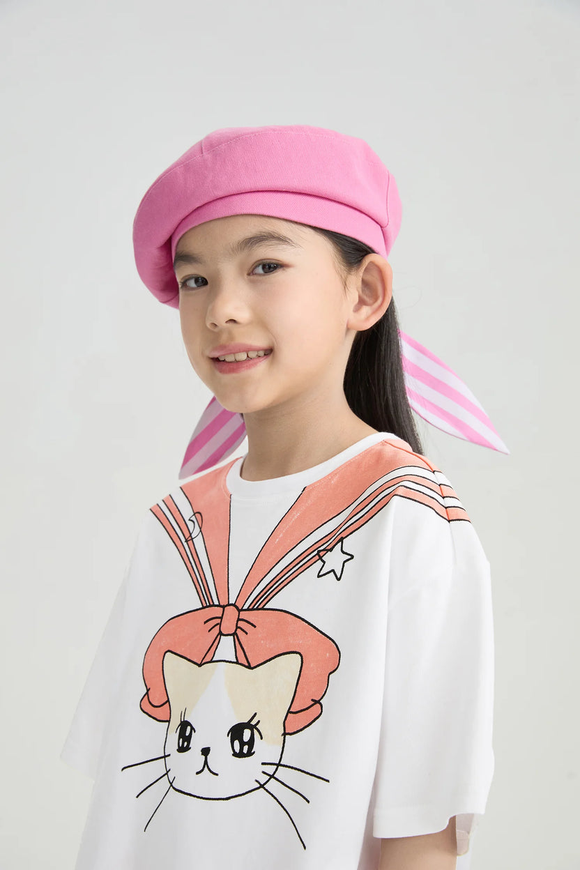 Kitty Warrior Sailor Beret by Poco Blush, image 5