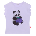 Panda Ink-Wash Flutter Tee by Poco Blush