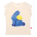 Bunny Ink-Wash Flutter Tee by Poco Blush