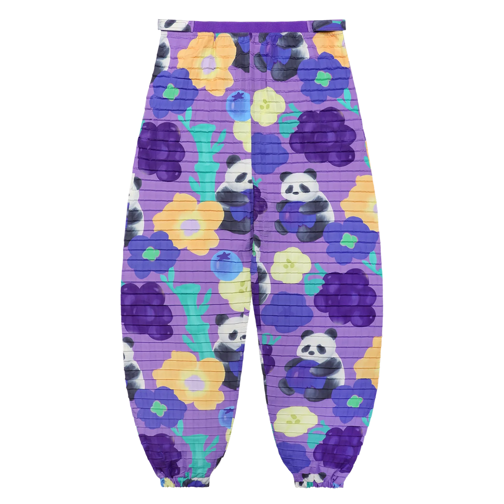 Panda Duang Duang Pleated Pants by Poco Blush