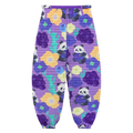 Panda Duang Duang Pleated Pants by Poco Blush