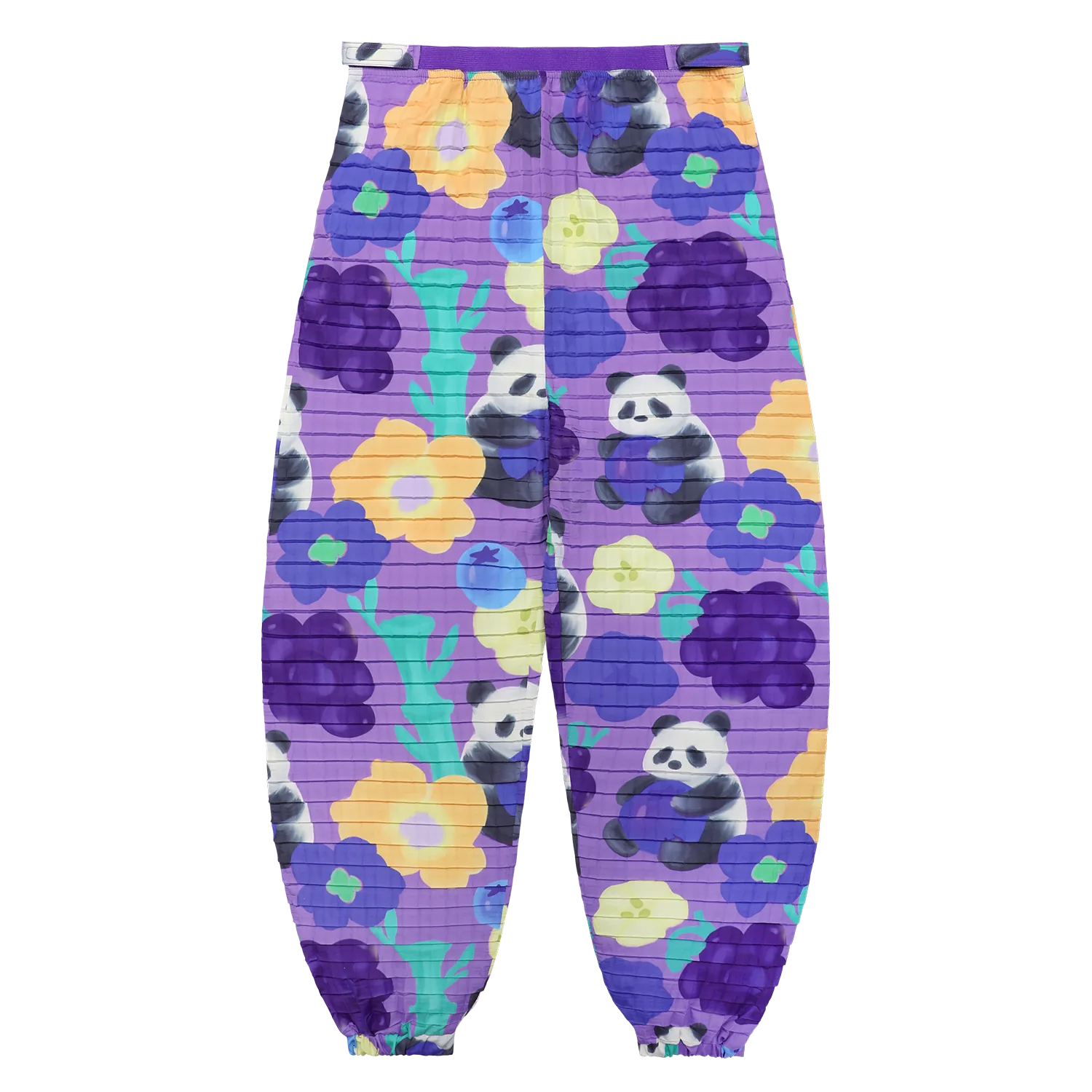 Panda Duang Duang Pleated Pants by Poco Blush
