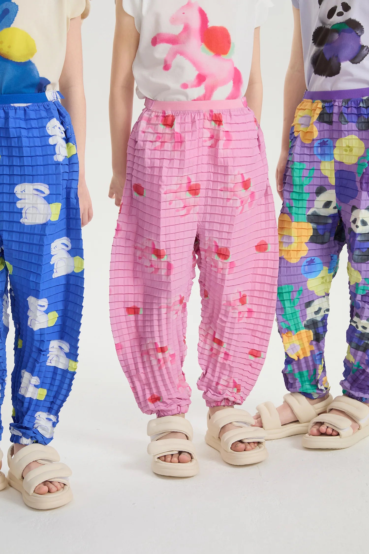Pony Duang Duang Pleated Pants by Poco Blush, image 8