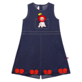 Little Witch Cape Embroidered Dress by Poco Blush