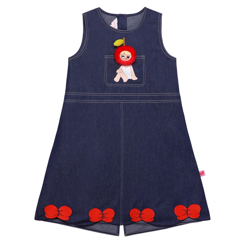 Little Witch Cape Embroidered Dress by Poco Blush