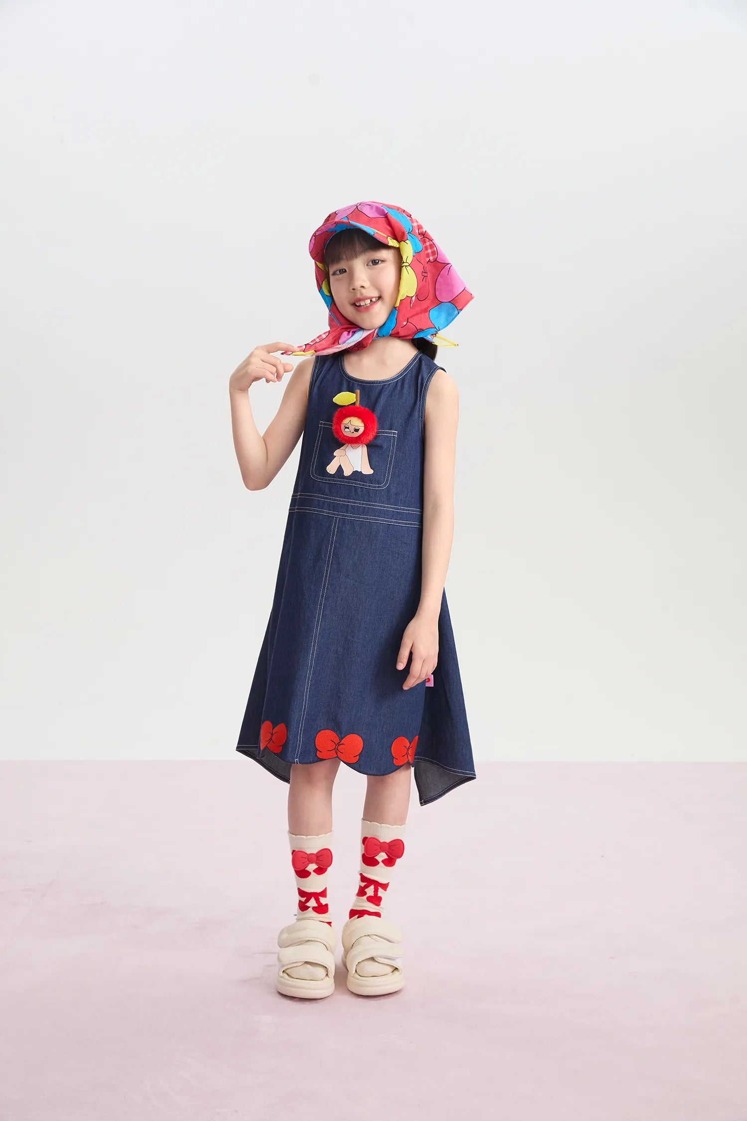 Little Witch Cape Embroidered Dress by Poco Blush, image 9