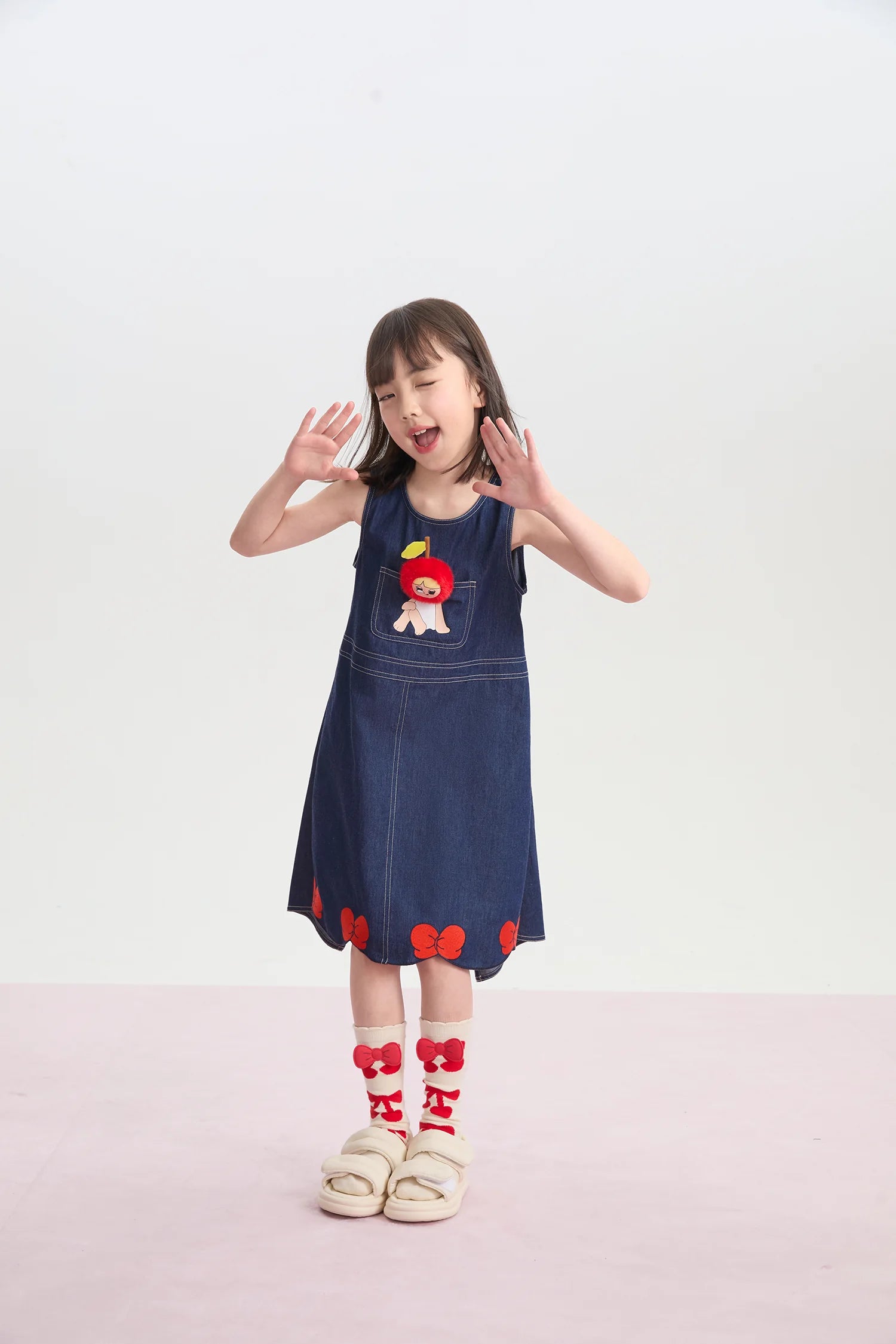 Little Witch Cape Embroidered Dress by Poco Blush, image 3