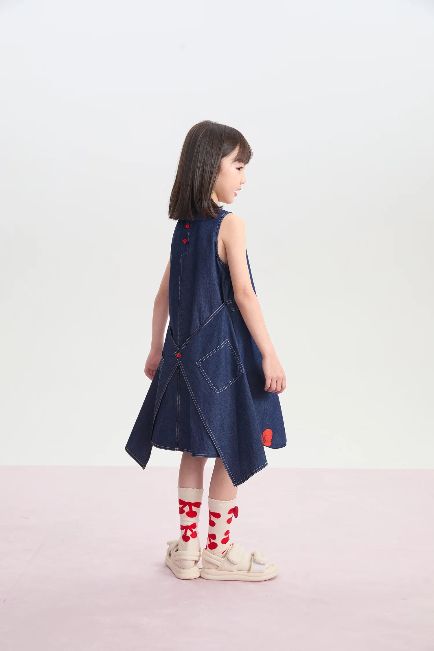 Little Witch Cape Embroidered Dress by Poco Blush, image 8