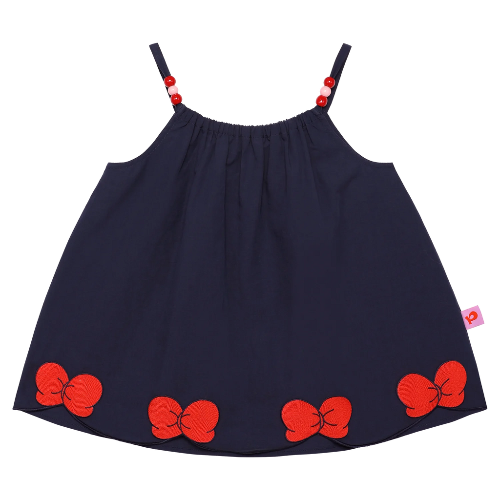 Big Bow Embroidered Camisole Top by Poco Blush