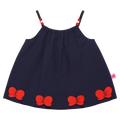 Big Bow Embroidered Camisole Top by Poco Blush