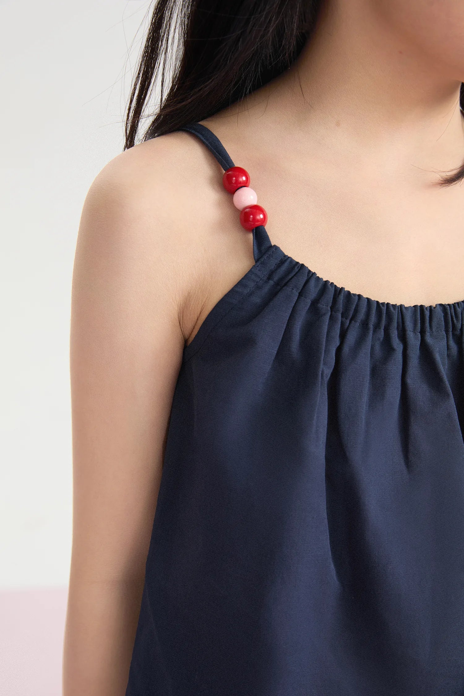 Big Bow Embroidered Camisole Top by Poco Blush, image 11