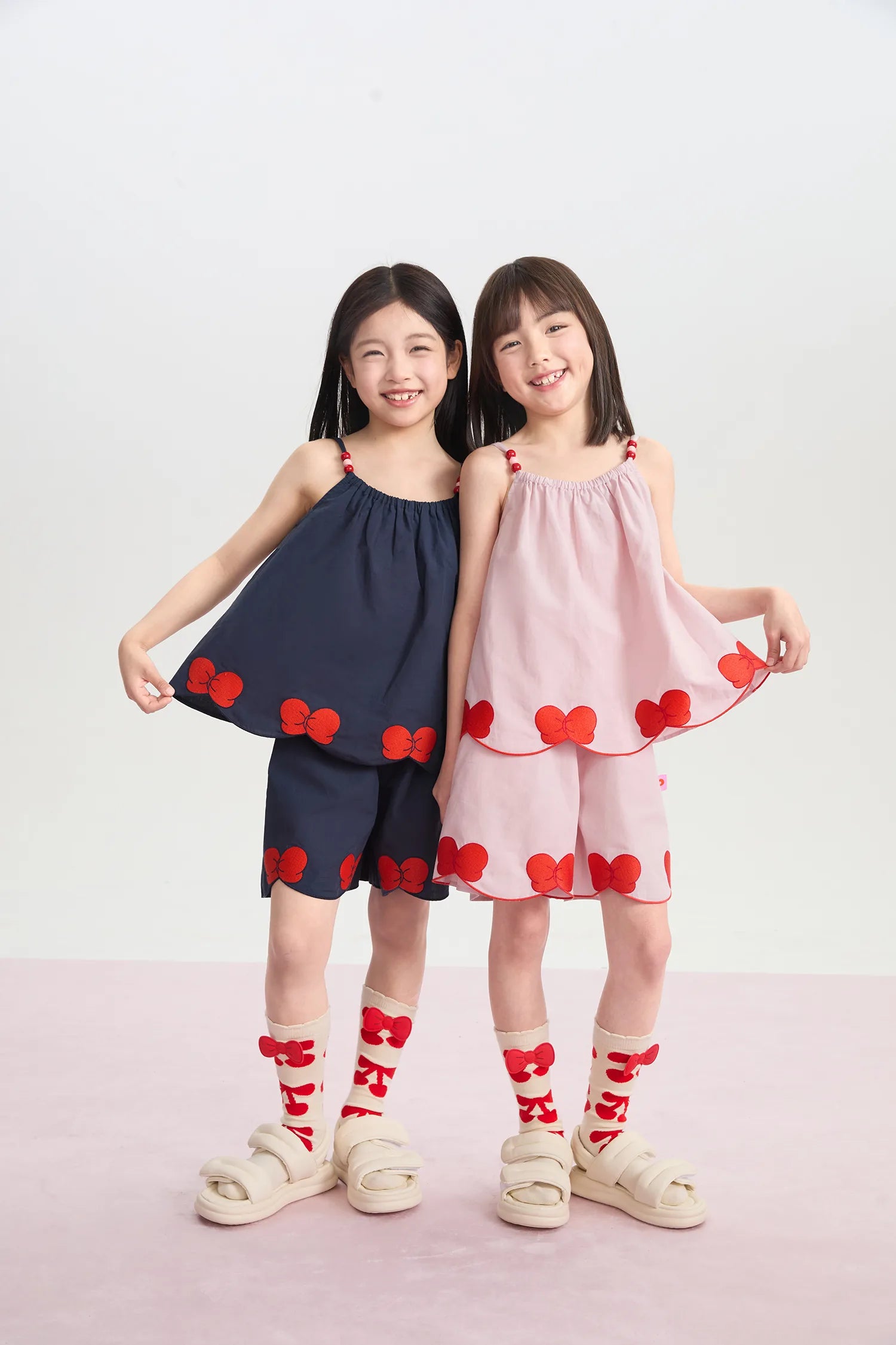Big Bow Embroidered Shorts by Poco Blush, image 14
