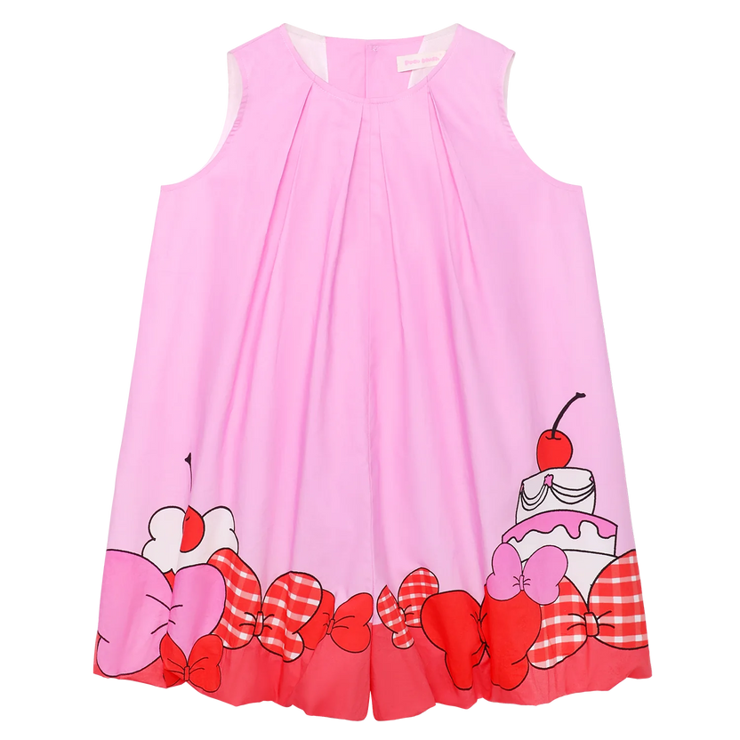Bow and Cake Romper Skort by Poco Blush