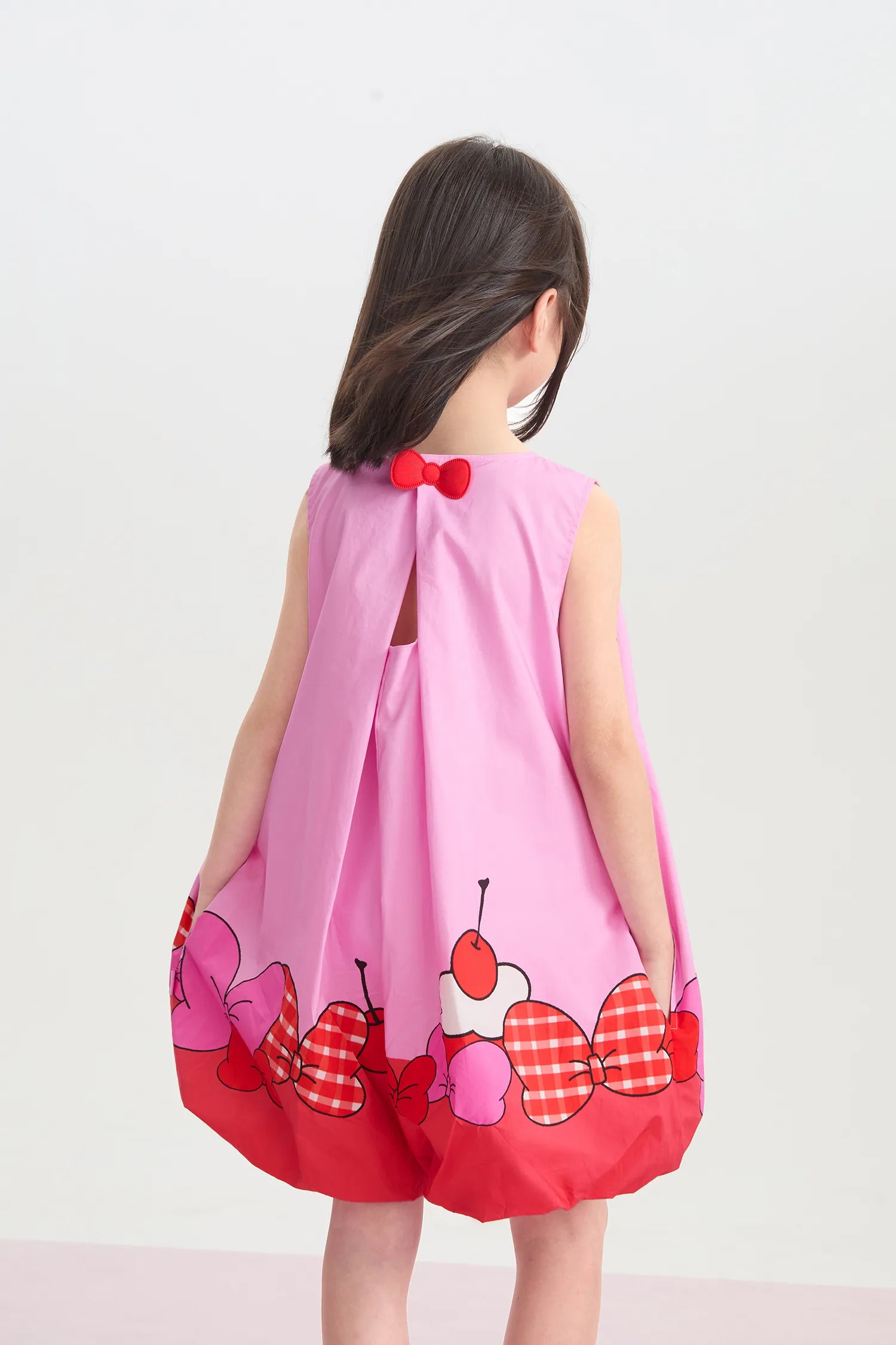 Bow and Cake Romper Skort by Poco Blush, image 4