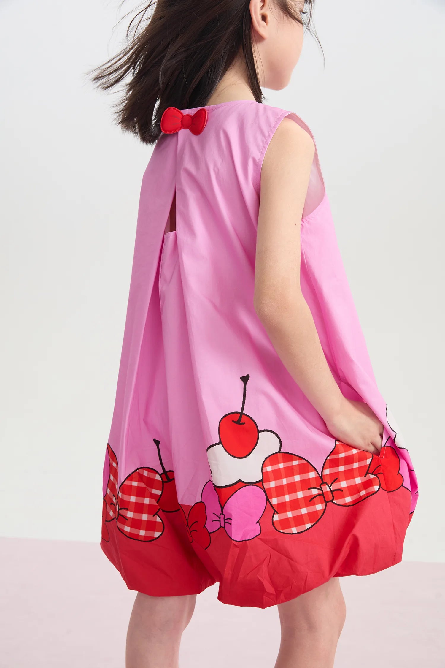 Bow and Cake Romper Skort by Poco Blush, image 6