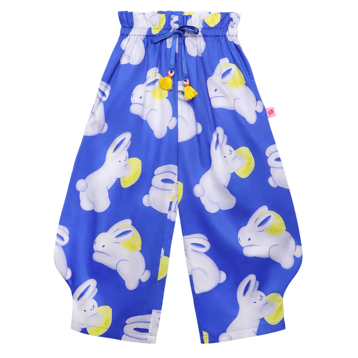 Klein Blue Bunny Mermaid Pants