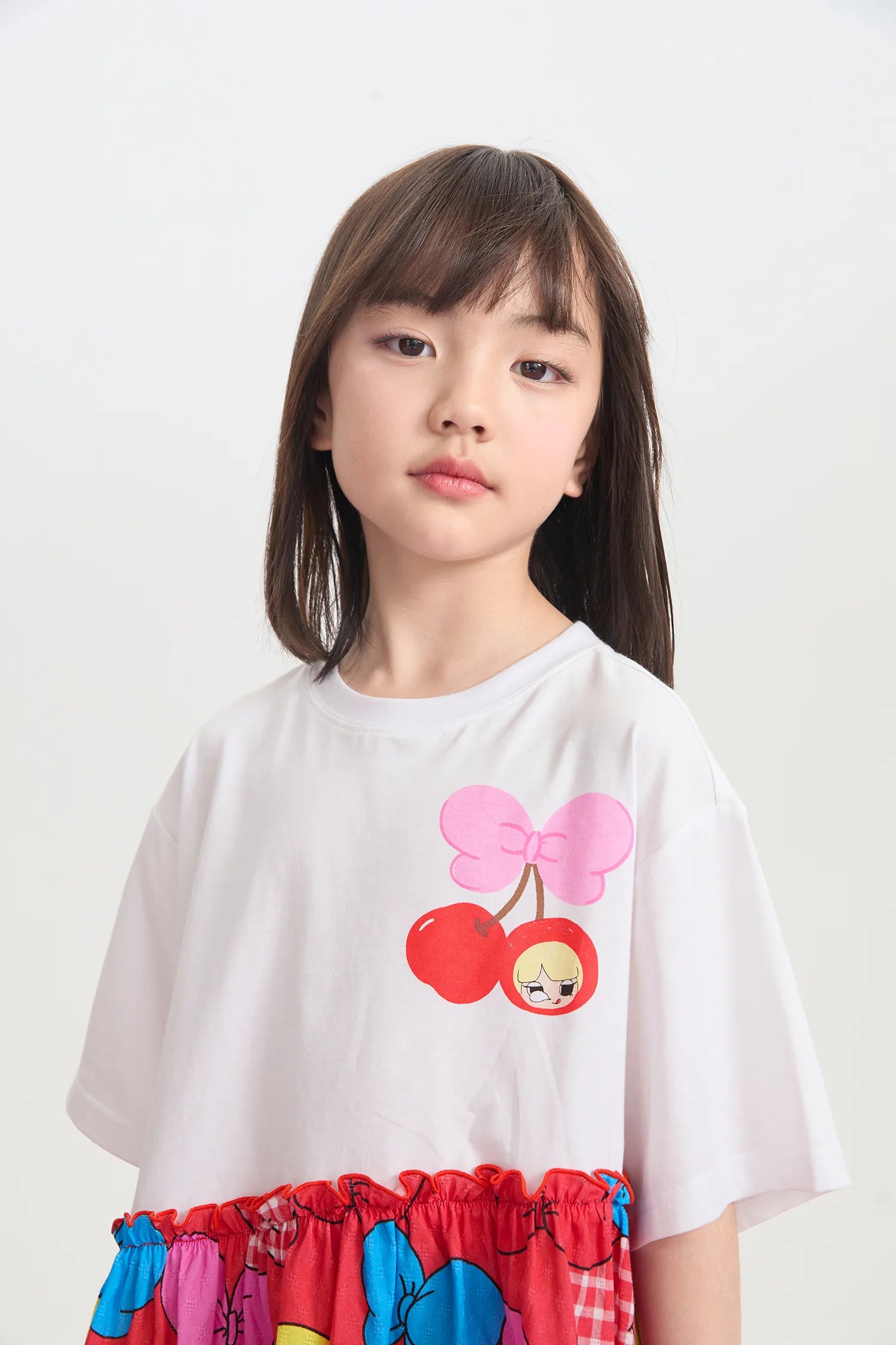 Big Bow Printed Dress by Poco Blush, image 8