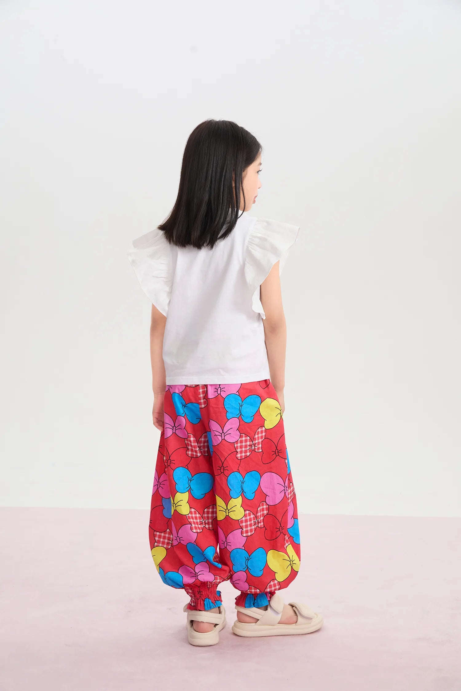 Lucky Cherry Flutter Sleeve Tee by Poco Blush, image 7