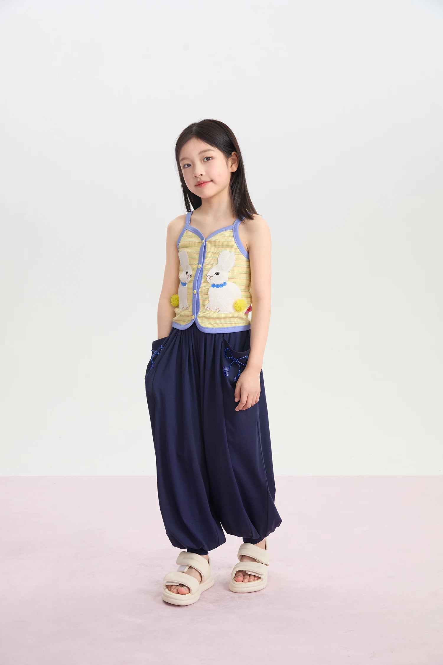 Lucky Cherry Cool-Drape Pants by Poco Blush, image 10
