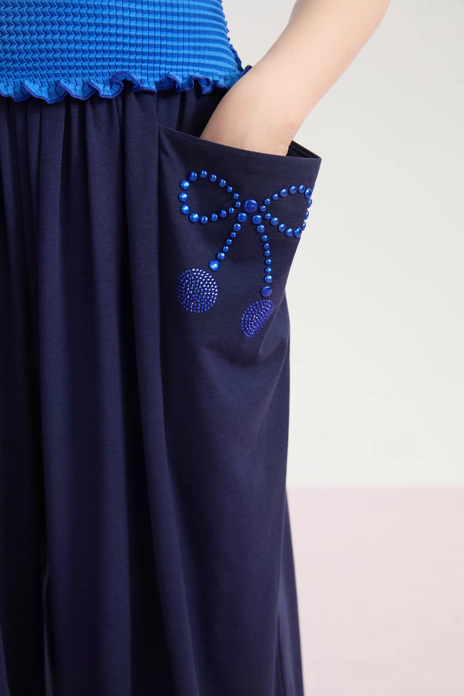 Lucky Cherry Cool-Drape Pants by Poco Blush, image 14