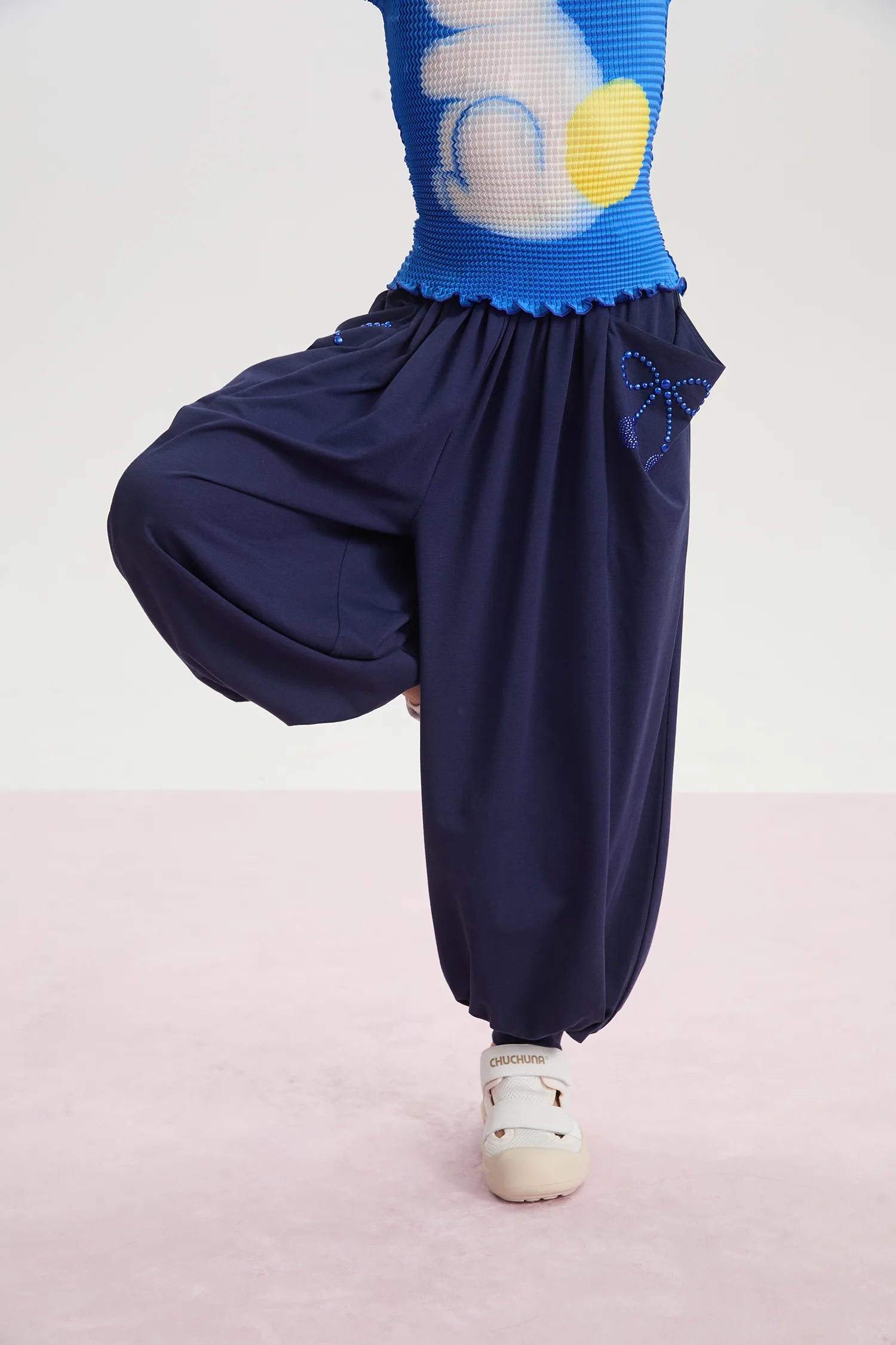 Lucky Cherry Cool-Drape Pants by Poco Blush, image 8