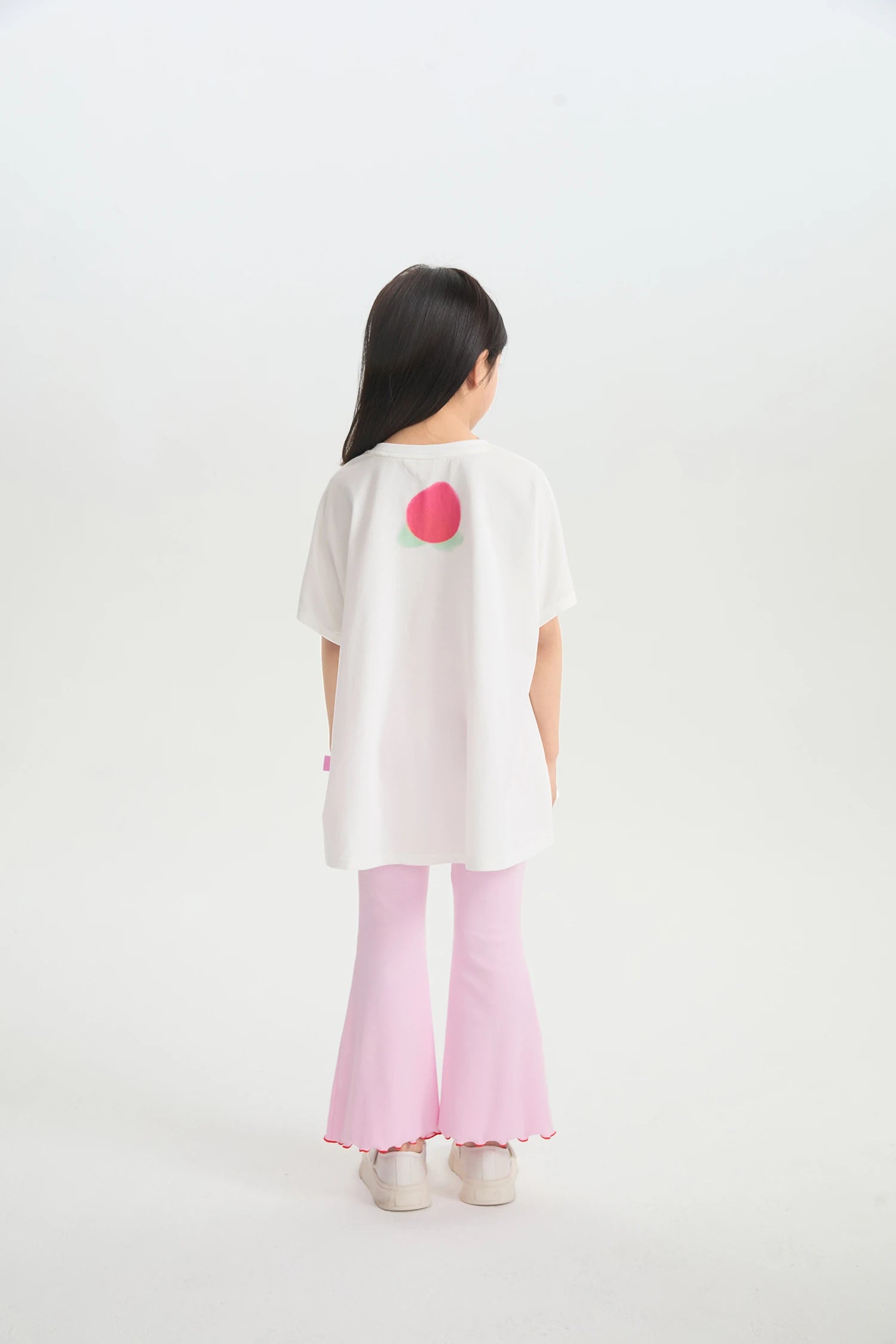 Pony Ink-Wash Printed Tee by Poco Blush, image 4