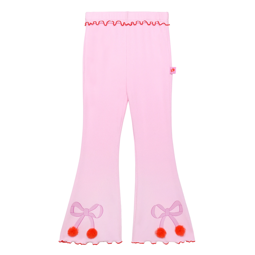 Pony Ink-Wash Flare Pants by Poco Blush