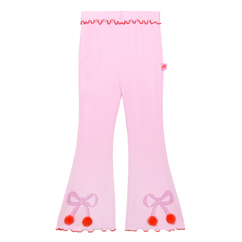 Pony Ink-Wash Flare Pants by Poco Blush