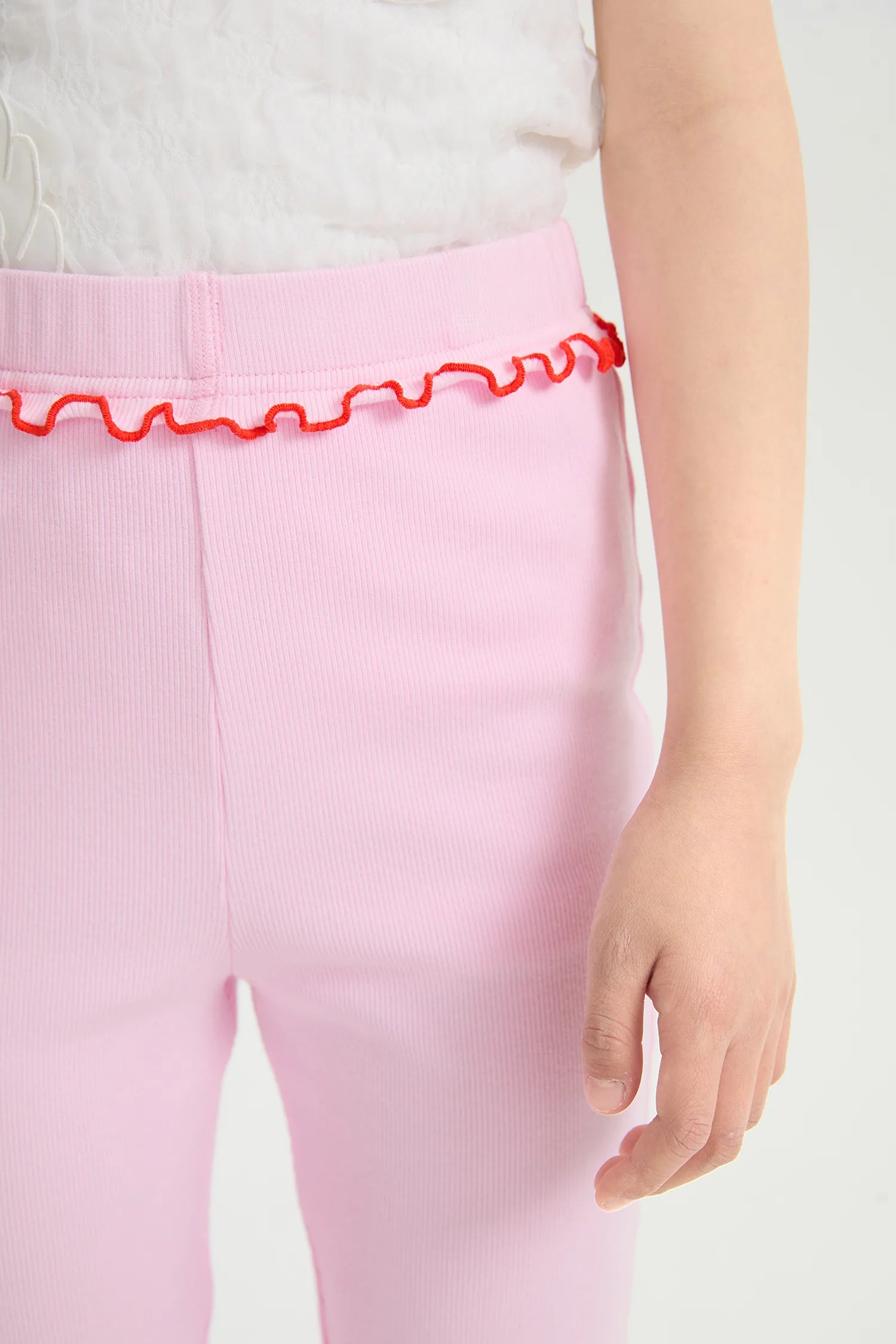 Pony Ink-Wash Flare Pants by Poco Blush, image 4