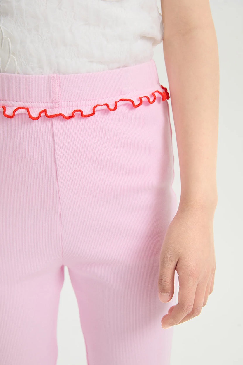 Pony Ink-Wash Flare Pants by Poco Blush, image 4