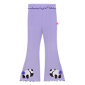 Panda Ink-Wash Flare Pants by Poco Blush