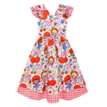 Popo and Coco Printed Dress by Poco Blush