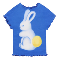 Bunny Duang Duang Pleated Tee by Poco Blush