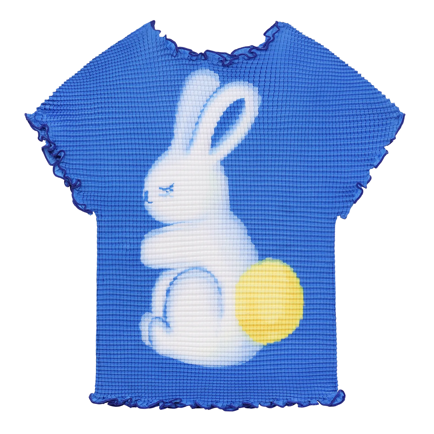 Bunny Duang Duang Pleated Tee by Poco Blush